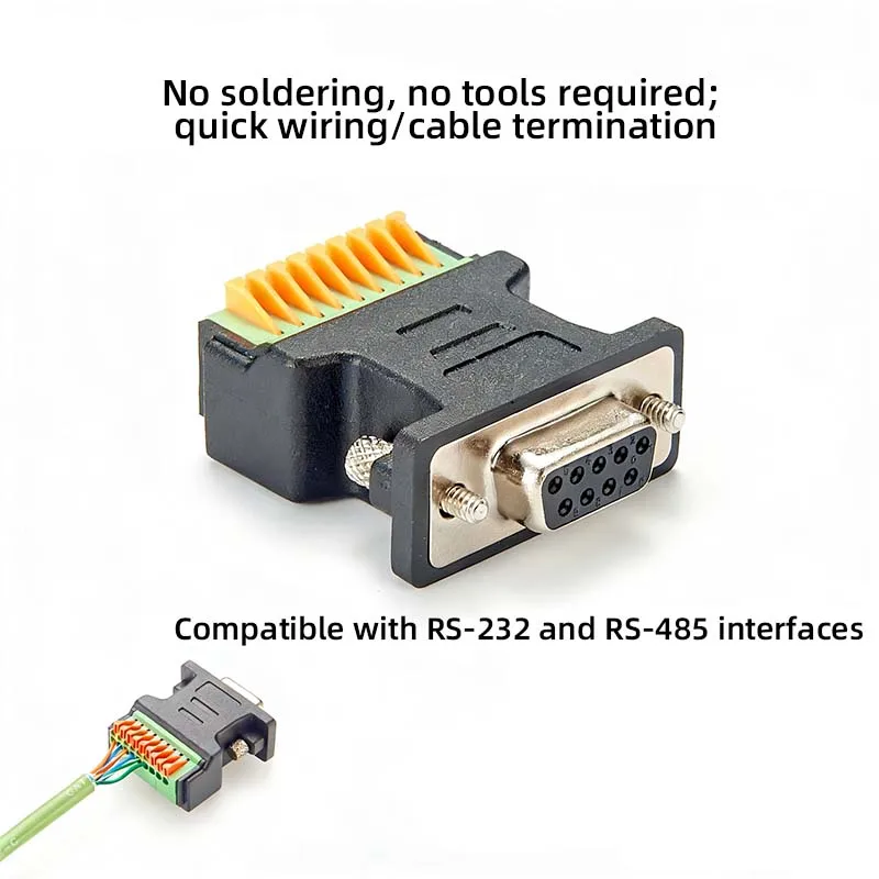 DB9 Solderless Com …