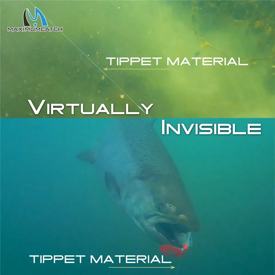 Línea fluorocarbono transparente Maxcatch para pesca de trucha - imagen 2