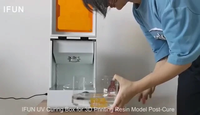 IFUN 도매 UV 경화기 LCD 3D 인쇄 데스크탑 송진 인쇄 상자