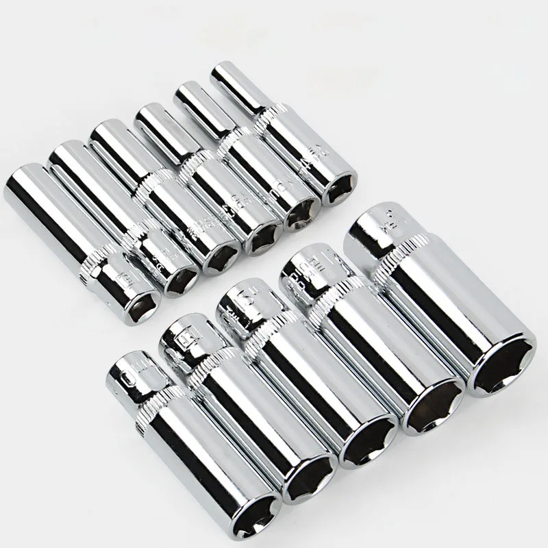 11pcs 50mm Deep Hex Socket Set 1/4\