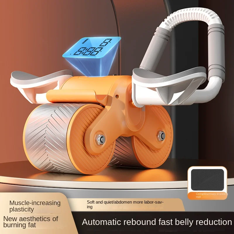 

Abdominal wheel automatic rebound abdominal training abdominal muscle fitness equipment abdominal curling auxiliary