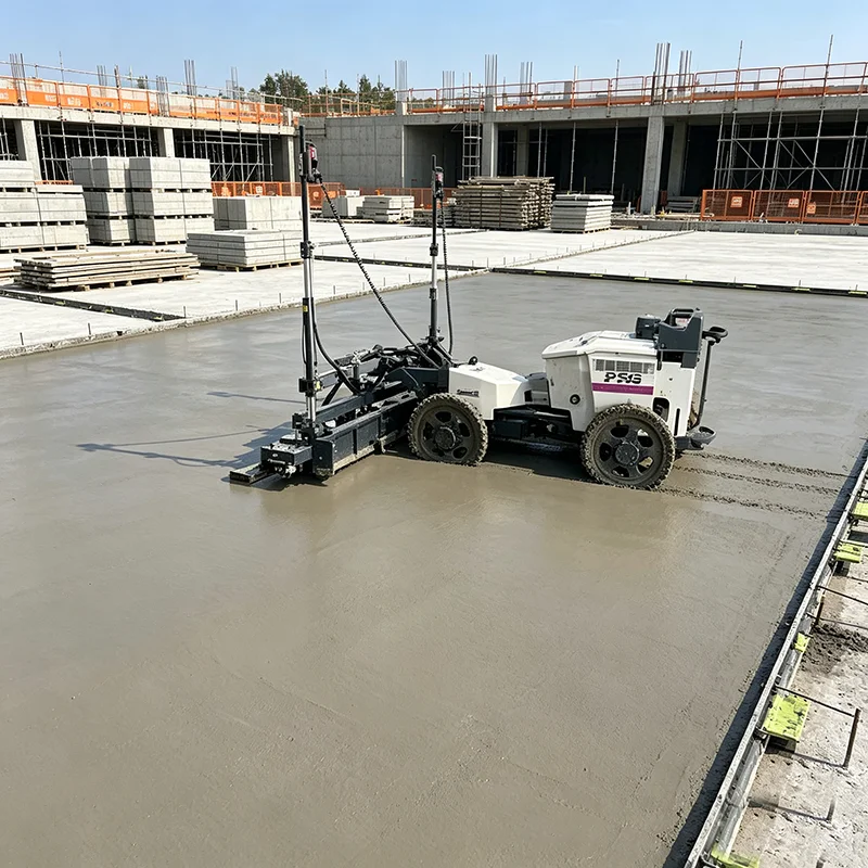 Hydraulic Telescopic Arm Concrete Laser Screed Automatic Laser Leveling Machine for Floor Construction