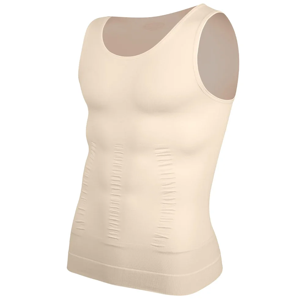 Compressieshirt voor heren voor body shaper afslankvest strak buikondergoed tanktop