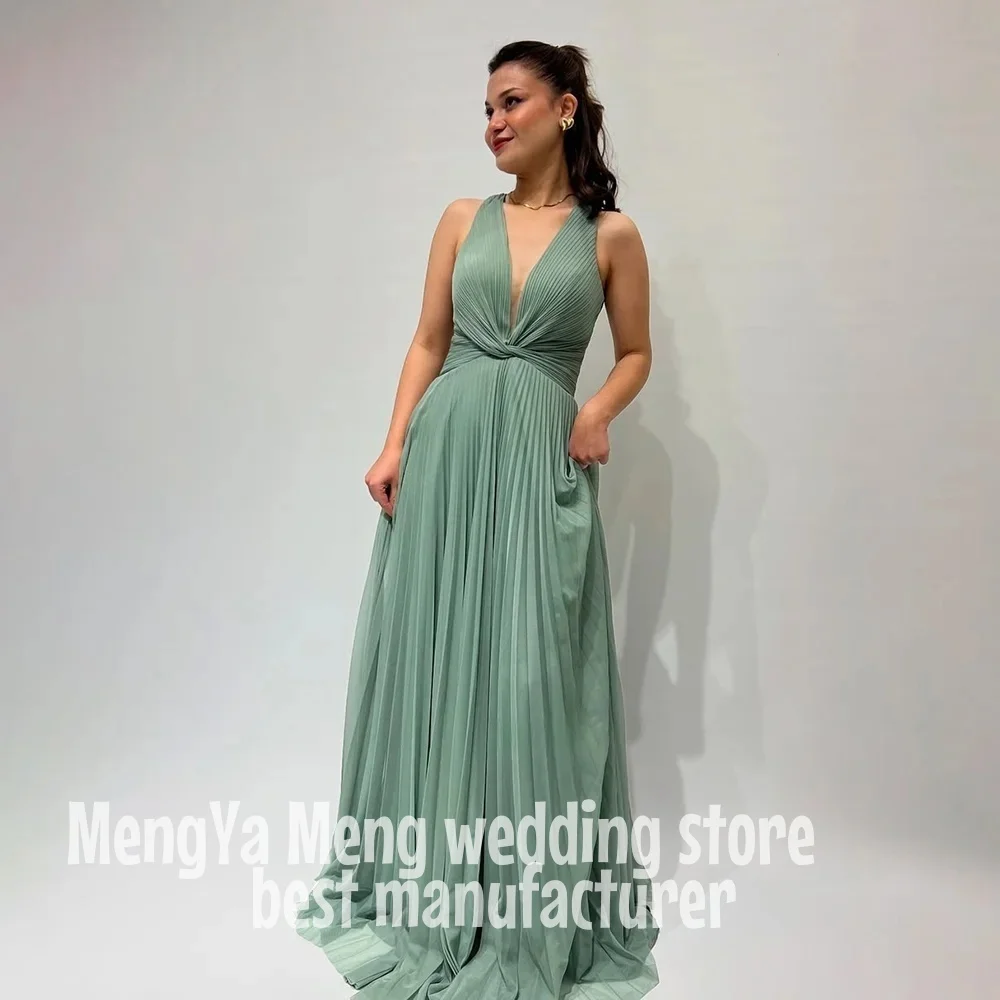 

ZHUISHU Halter Prom Dress Pleats Party Dress Chiffon A Line Evening Dress for Women Formal Celebrity Gala Custo Customization