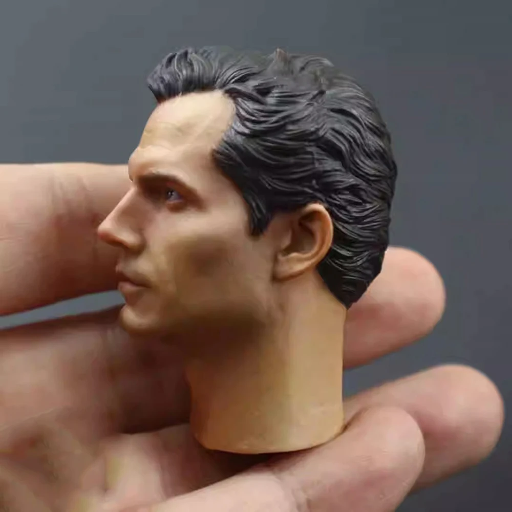 Hot Sales 1/6th Man Guy Hero Vivid Head Sculpture Carving PVC Material For 12" B001 BD001 Action Figure Collect DIY