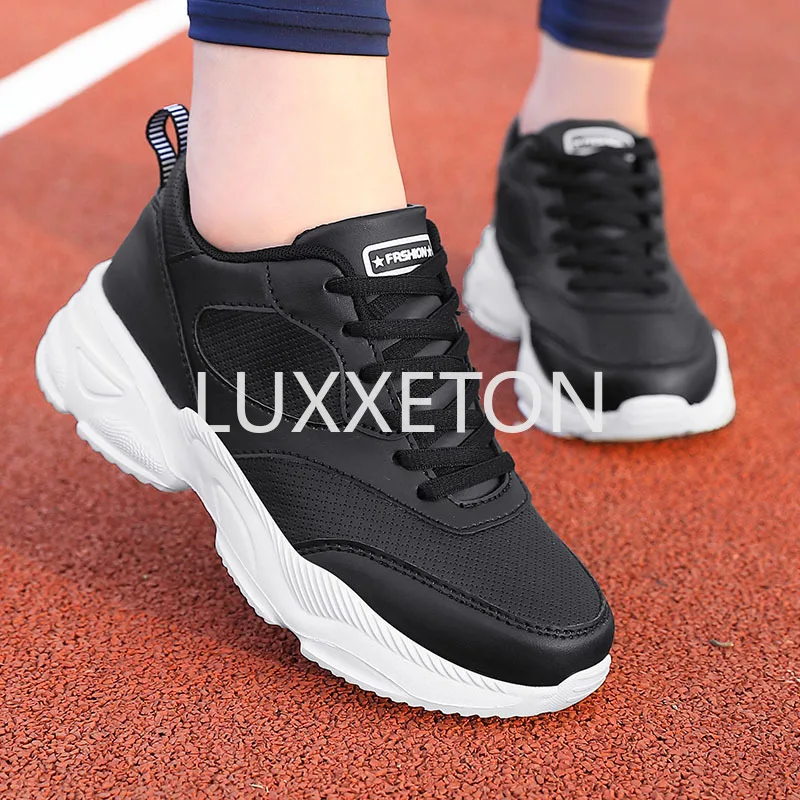 2024 Spring and Autumn New Women's Flat Shoes Casual Sports Shoes Thick Sole Anti slip Breathable Fashion Tennis Women's Shoes