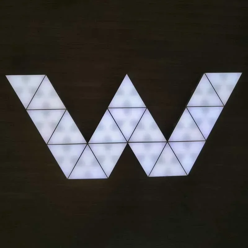 Nanoleaf Light Panels Triangle APP Control LED gamer Wall Lamps Smart DIY Geometric Modula Lights Quantum Lamp Gaming Room Decor