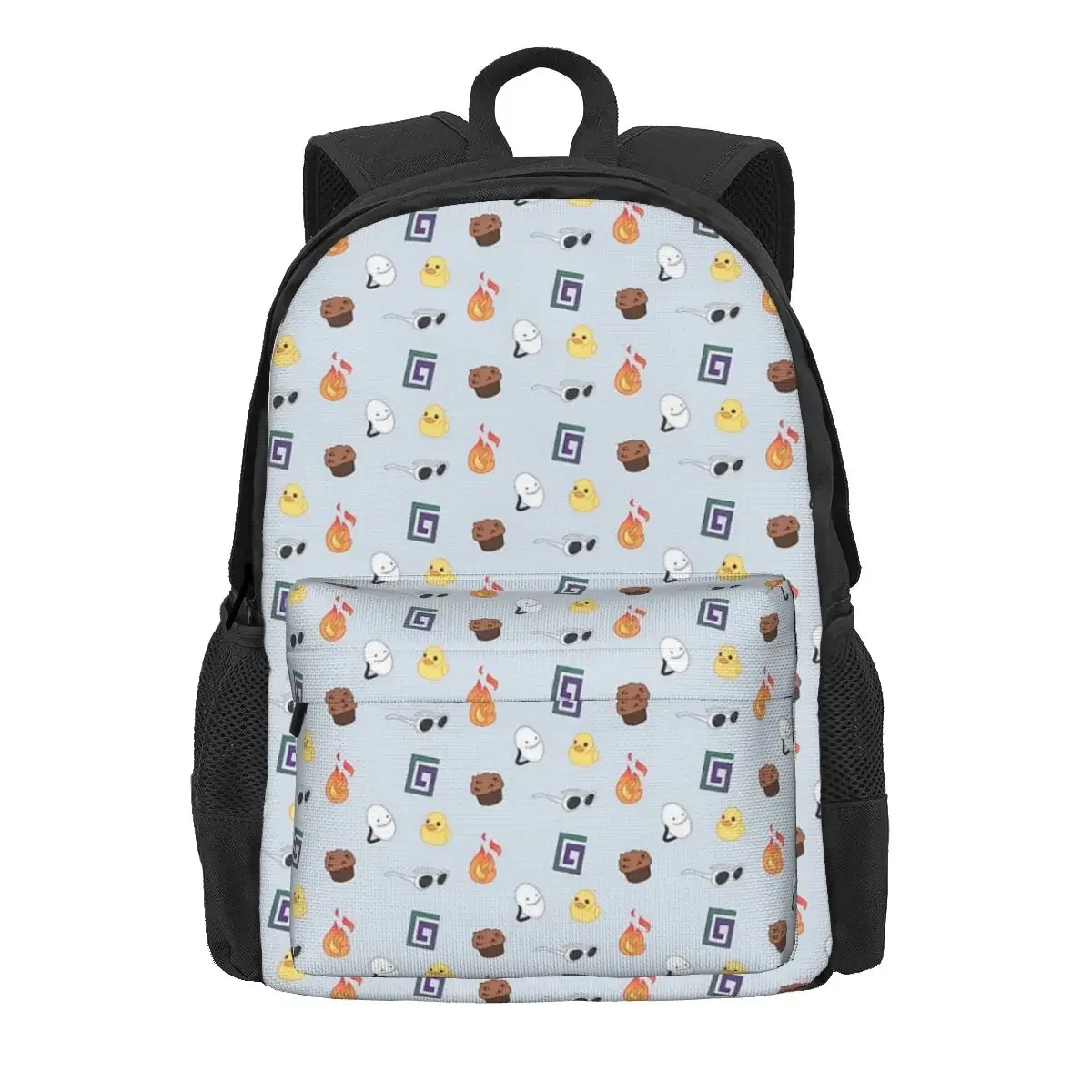 Feral Boys + BadBoyHalo Pattern Backpacks Boys Girls Bookbag Children School Bags Kids Rucksack Laptop Rucksack Shoulder Bag