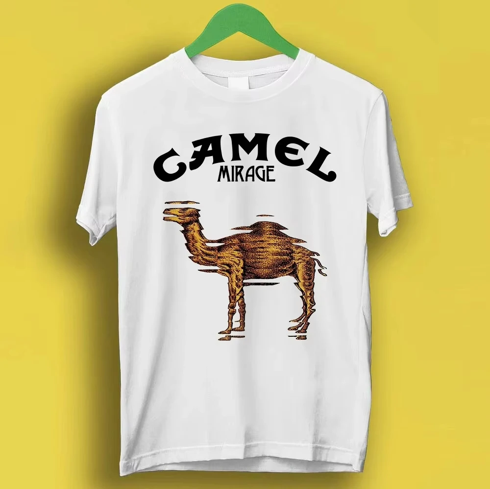Summer Hot Selling Camel Band Mirage Rock Retro Music Top Tee T Shirt Men's Round Neck Short Sleeved T-shirt