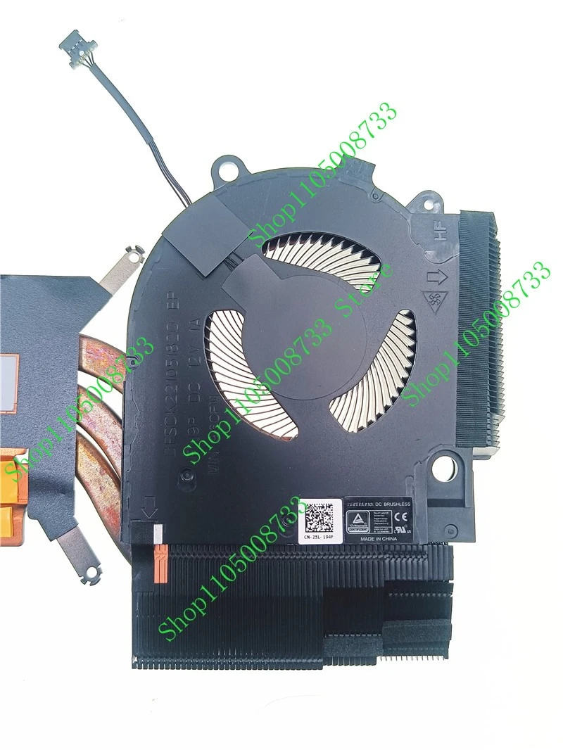 

DB CPU GPU Cooling Fan for DELL G15 5515 5511 EG75071S1-C100-S9A EG75071S1-C090-S9A 0G7V1F 05YW78