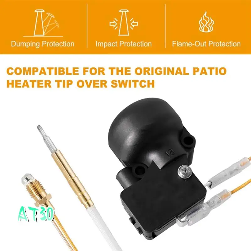 

Screw Thermocouple Compression Spring Probe Temperature Sensor Thermocouple Probe Dump Switch Thermocouple Switch-AT30