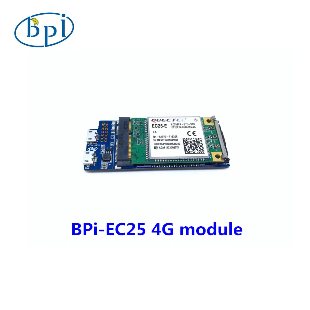 Banana Pi BPi-EC25 4G Full-Netcom Wireless Communication Module, Compatible with BPI R2/R64