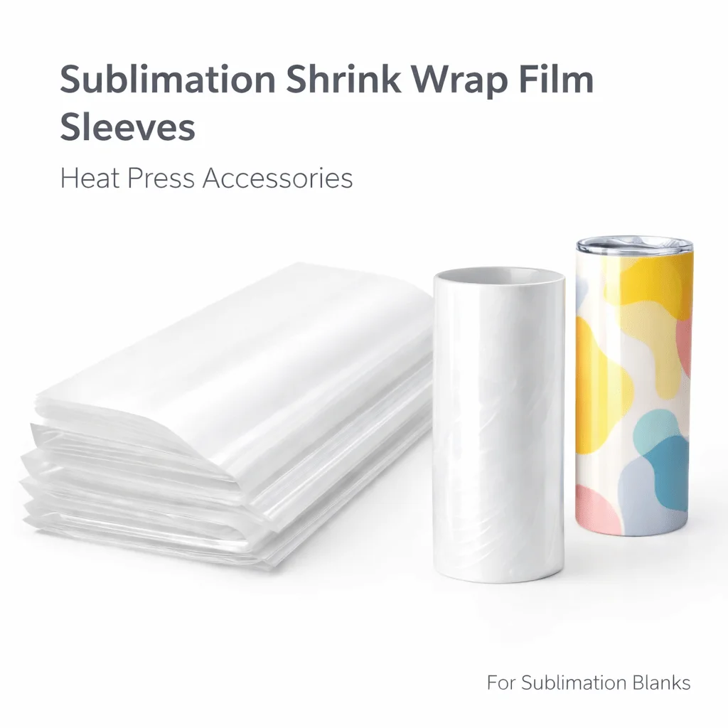 

50 шт. термоусадочных пленок для сублимации, аксессуары для термопресса для самостоятельного изготовления стаканов и кружек