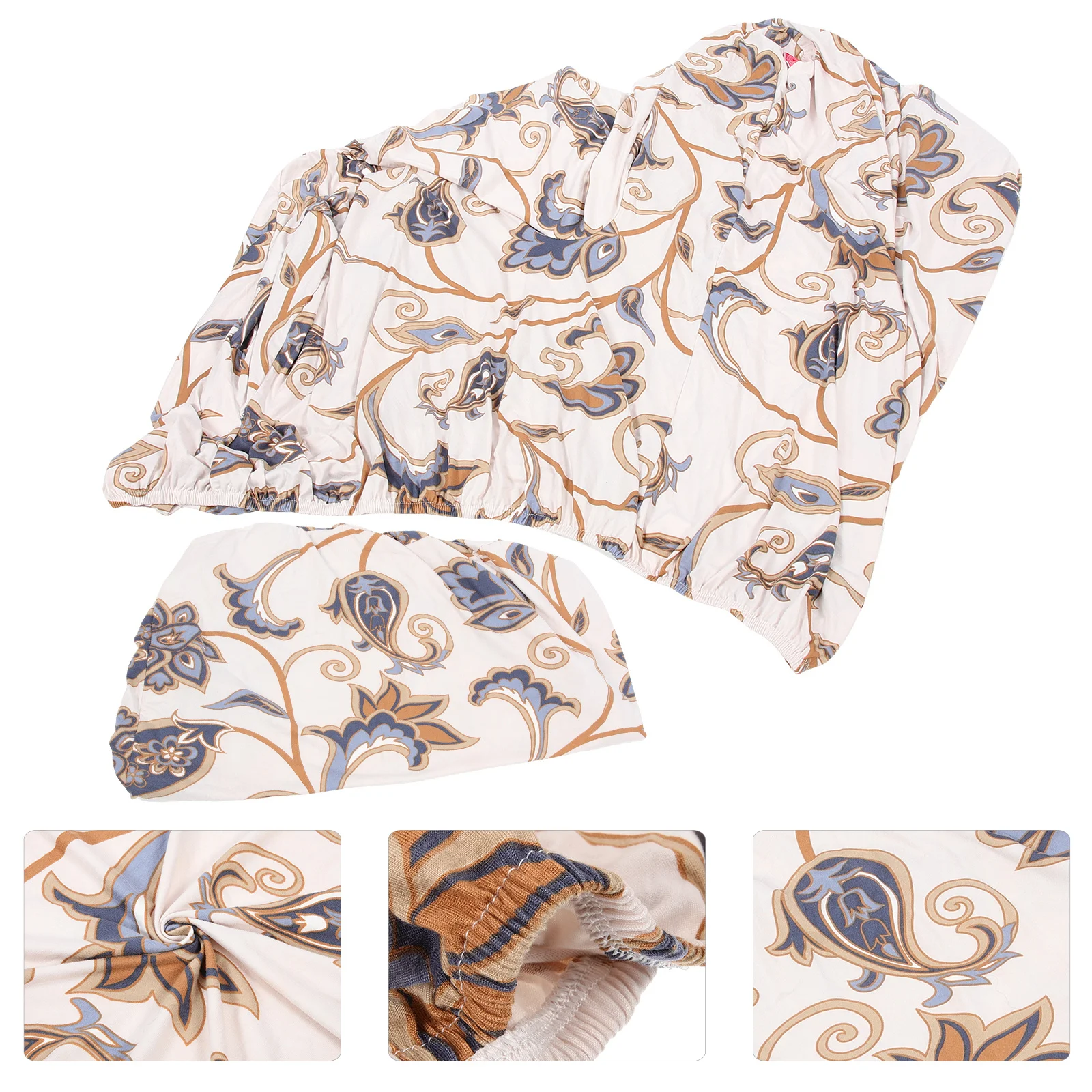 

1Pcs 3D Printed Chair Cover High-Quality Polyester Sofa Decor Elastic Design for Home Dining Room Hotel Wedding Banquet