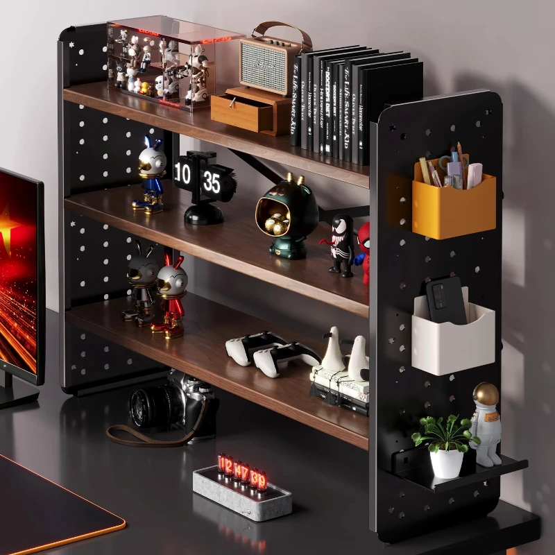 

Cave plate multi layer storage rack display rack Book shelf Desk shelves organizers Storage locker bookshelf Bookcase shelves