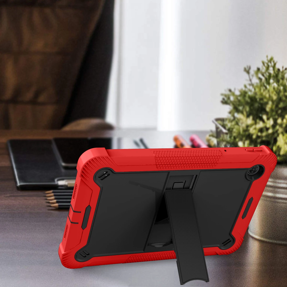 Hybrid Case For TCL Tab 10 5G 10.1 inch Heavy Duty Armor Kickstand Cover Kids Funda Silicone PC Shockproof Full Body Protection