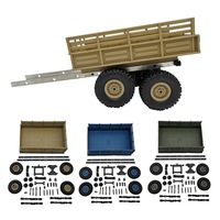 WPL Army Military Truck B1 B14 B-14 B16 B-16 B24 B-24 C14 C-14 1/16 RC Car DIY Modified Trailer Parts Accessories (Unassembled)