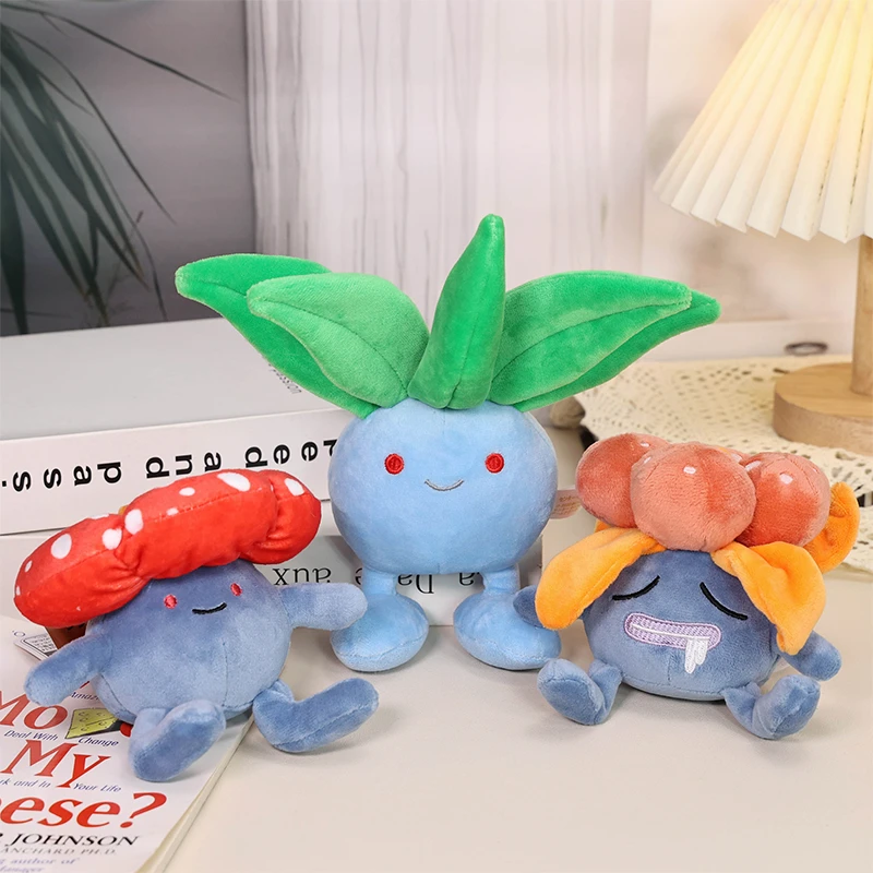 Anime Pokemon Plush Toy Oddish Vileplume Gloom Hoppip Exeggutor Soft Stuffed Toys Animal Peluche Doll