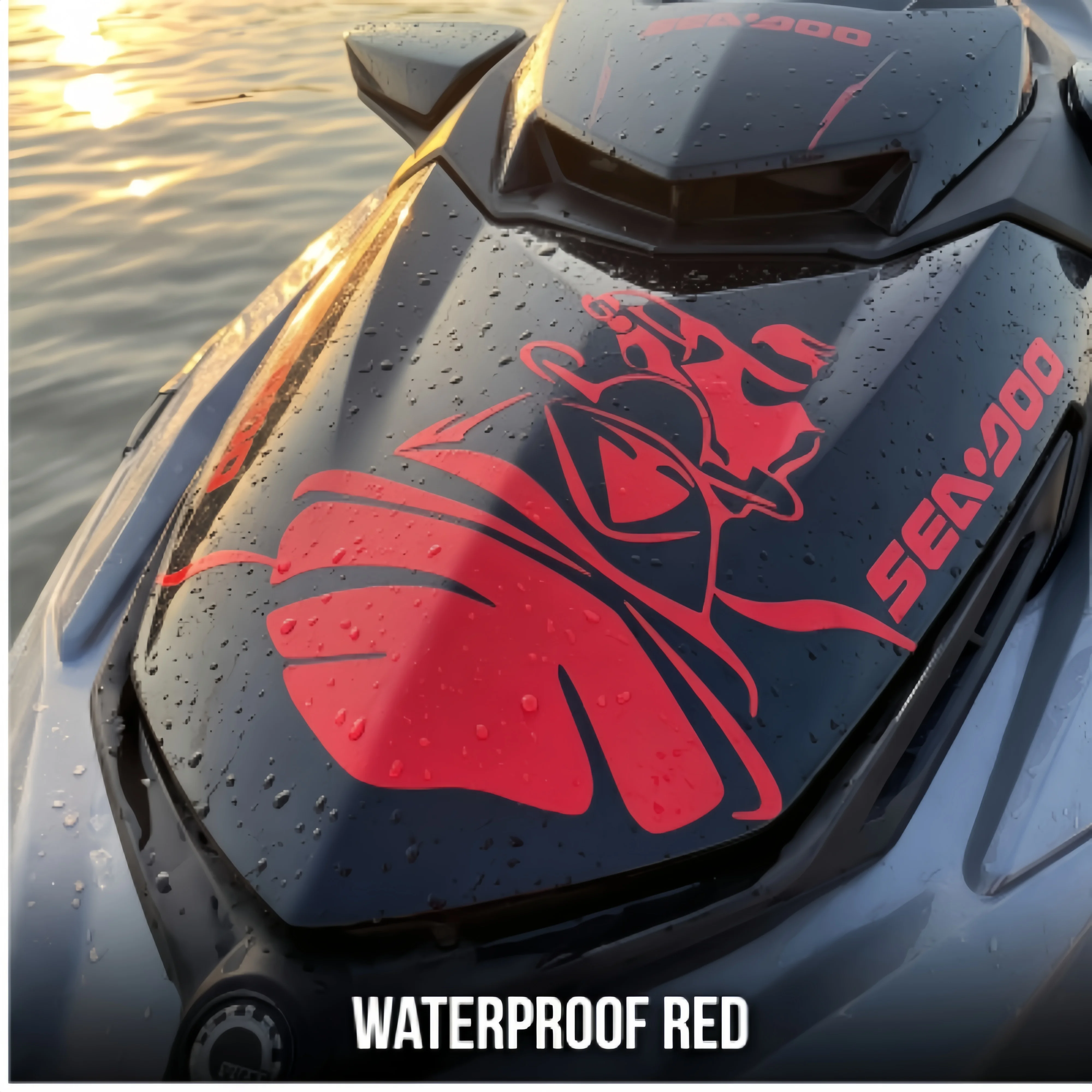 Jet Ski Stickers Water Motor Boat Sticker Riding Vinyl Decal Waverunner RXP RXT GTI Spark GTX GP FX VX FC Accessories for SEADOO image 4