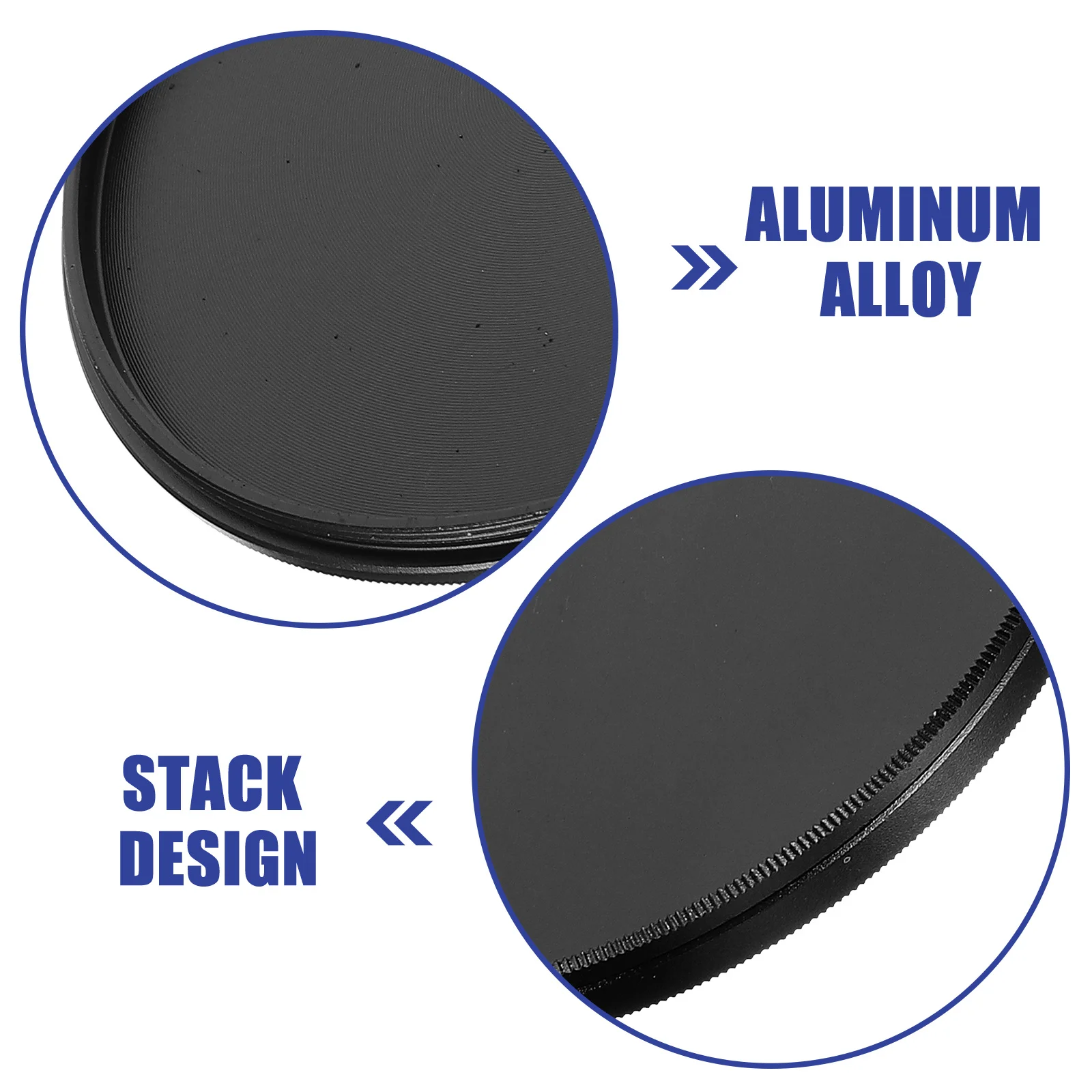 

77mm Digital Filter Caps Stack Protective Cover for Camera Lens Scratch Prevention Camera Lens Caps 77mm Filter Cap