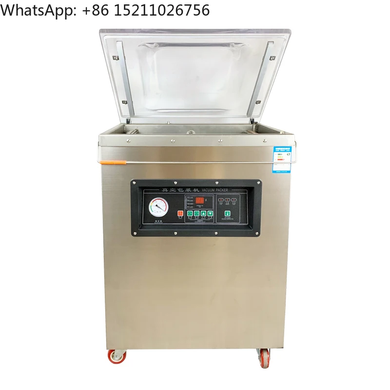 DZ-600/2E Industrial Single-Chamber Vacuum Packaging Machine, 600mm Seal Length CE Approved