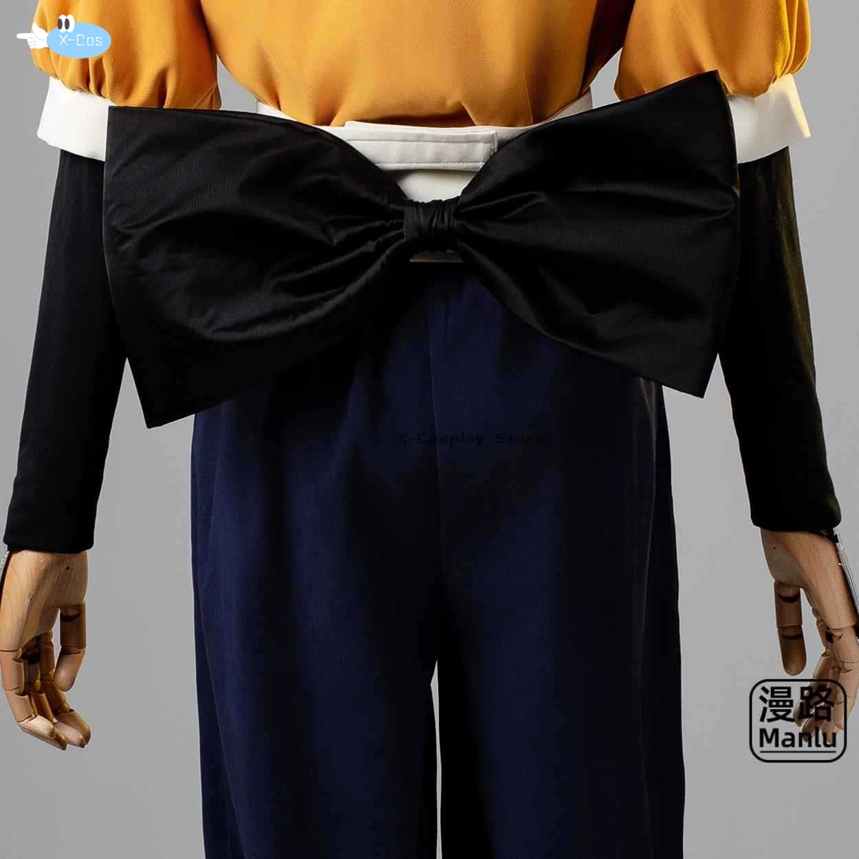 أنيمي Oshi No Ko تأثيري حلي ، شعر مستعار Arima Kana ، ملابس الساموراي ، الزي الأصفر ، السراويل ، مجموعة ربطة العنق ، الموسم 2