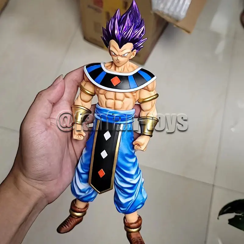 Anime Dragon Ball Z Vegeta God Figura Goku God of Destruction 26cm PVC Statue Action Figure Collection Model Toys Gifts