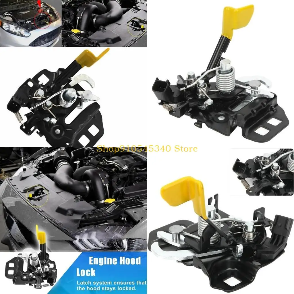 

U2JA FR3Z-16700-A FR3Z-16700-B Замок крышки двигателя Сменный замок капота в сборе для 2015-2019 гг. Защелка капота двигателя