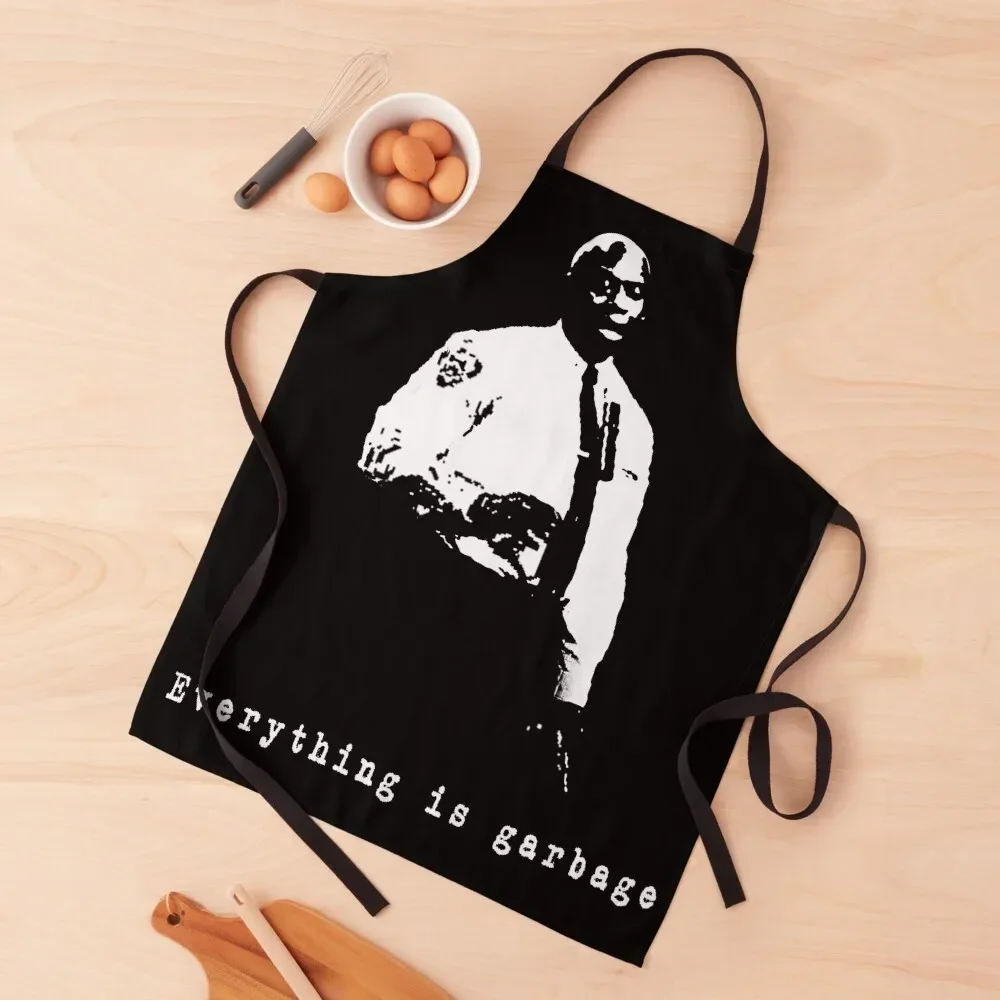 

Everything is garbage captain holt stencil poster wallpaper design Apron useful gadgets for home Useful Things For Kitchen Apron