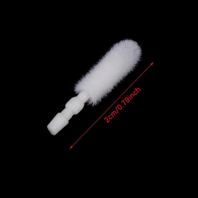 100Pcs Disposable Cosmetic Makeup Lip Brush Cotton Head Makeup Cosmetic Tool Eyeshadow Lips Gloss Tools Makeup Brush Head