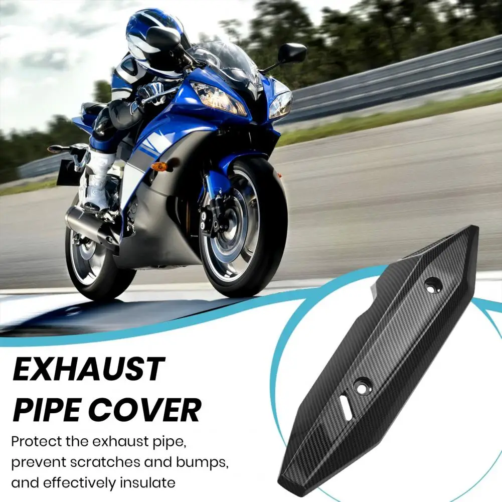 Motorcycle Exhaust Pipe Cover For Click 150/125 Motorbike Exhaust Tube Trim Protector Shield Guard Modification Replacement Part