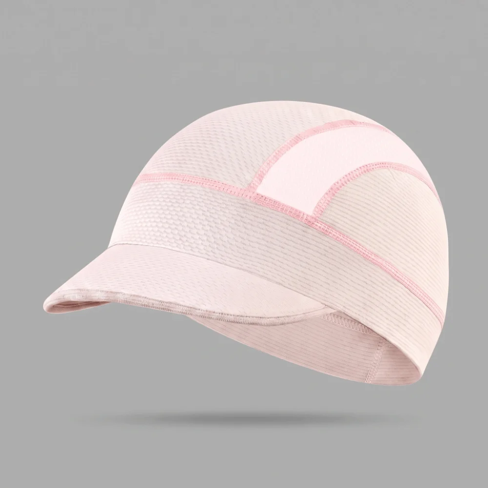 Breathable Mesh Cycling Caps Sweat Absorption Small Brim Running Hat Polyester Material Thin Design Quick Dry Hat