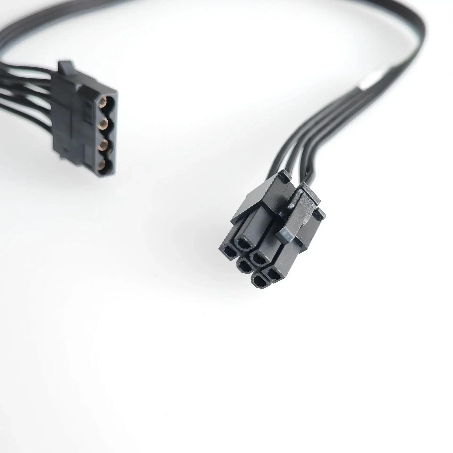 컴퓨터 하드 디스크 GPU 전원 연결 케이블, 커세어 RM1000X, RM750X, 850X, RMX 시리즈 모듈용, 6 핀-3 포트 대형 4p