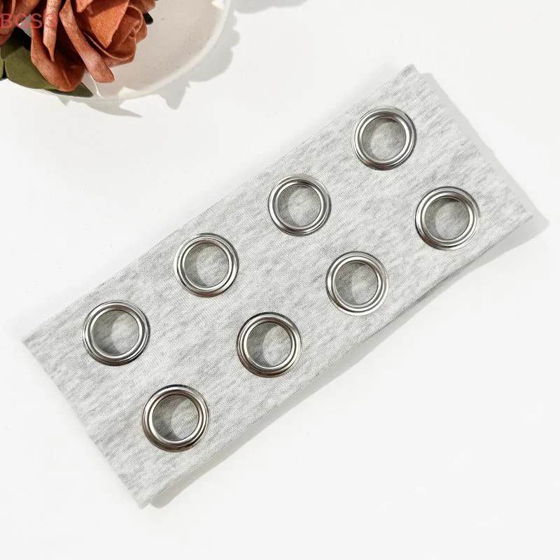 【BGS3】ربطة شعر مطاطية معدنية مجوفة على طراز الهيب هوب بانك، عصابة رأس على الطراز القوطي لمهرجان الموسيقى #3