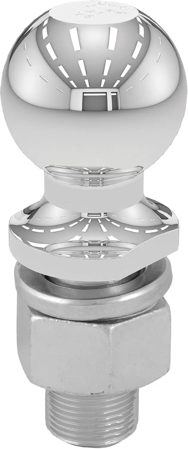 

Хромированный шарик сцепного устройства прицепа 40030, 15 000 фунтов, диаметр 2–5/16 дюймов, хвостовик 1-1/4 x 2–5/8 дюйма