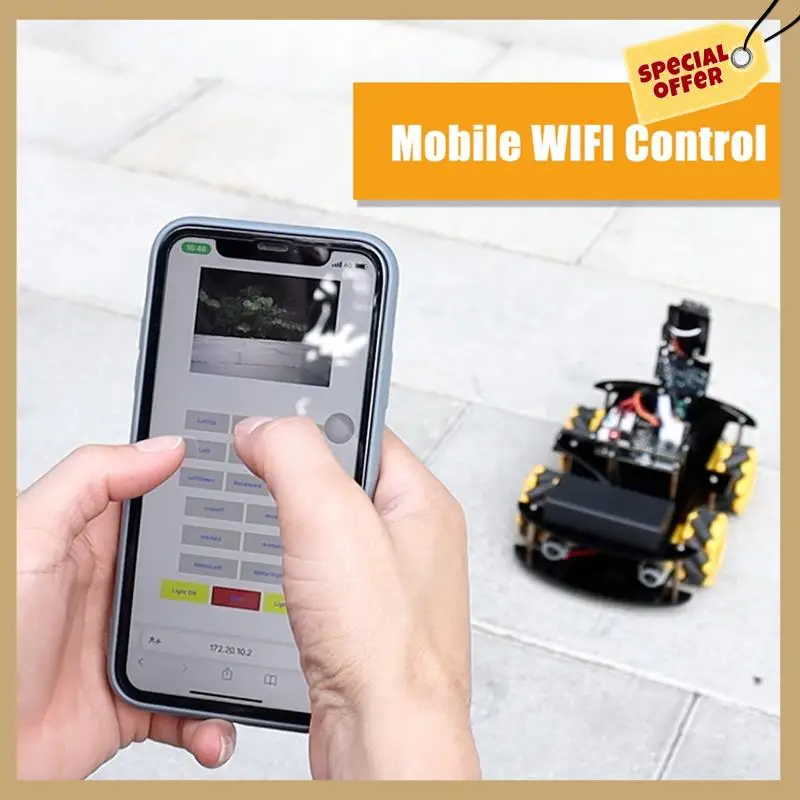 Роботизированный стартерный автомобильный комплект для обучения и развития интеллектуальной автоматизации, полный комплект, как показано на рисунке пластик для программирования Arduino