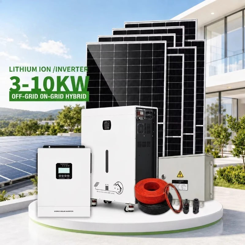 Complete ODM Hybrid off Grid Solar Energy System 5Kw 8KW 10Kw 12Kw  Controller 10 Years Warranty All in One Home Use
