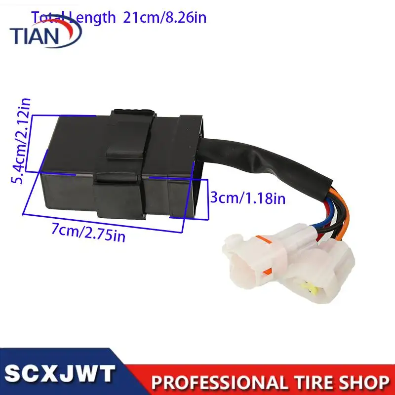High Quality 7-Wire CDI Ignition Unit Fit for Bashan 250CC ATV Jianshe JS250 & Mountain Lion 250 Tank Scout