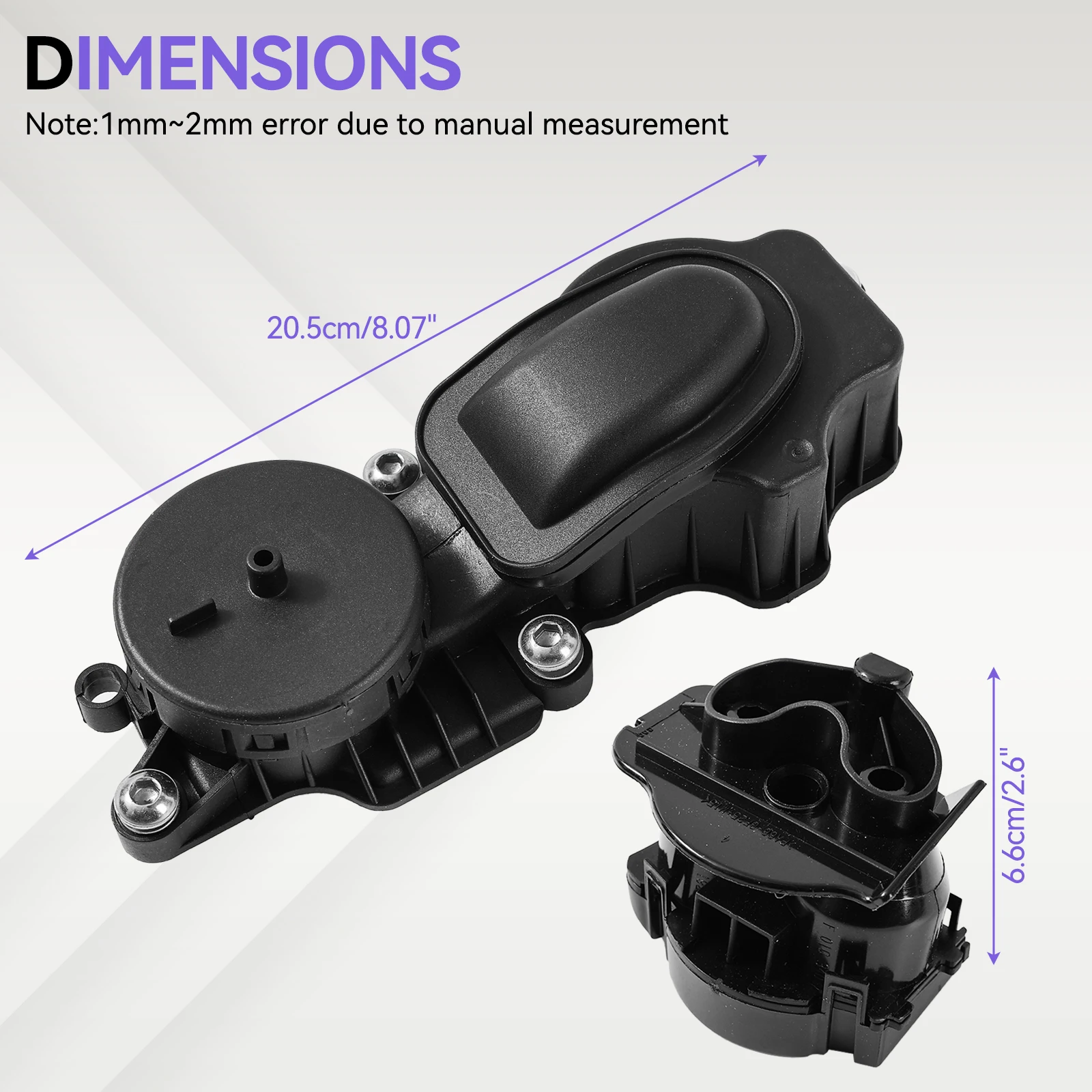 Crankcase Oil Breather Valve M57N Engine for BMW E46 E90 330d 325d E60 525d 530d 11127799367 11127799224 Vortex Part Accessories - view 4
