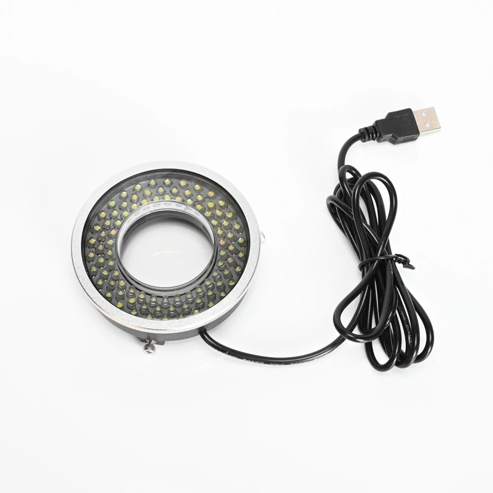 

96LED поляризованный источник света, подсветка микроскопа, видеокамера, стереомикроскоп, кольцевой светильник для устранения отражений