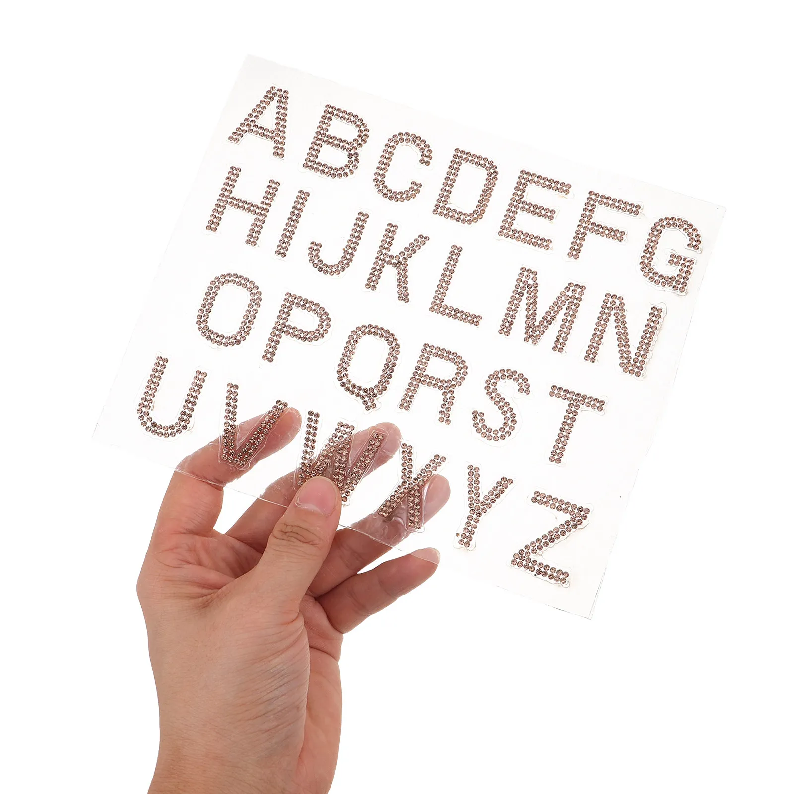 

26 шт. Золотые декоративные нашивки-аппликации из страз в виде букв алфавита для самостоятельного декорирования одежды, курток, рубашек, сумок, праздничных нарядов