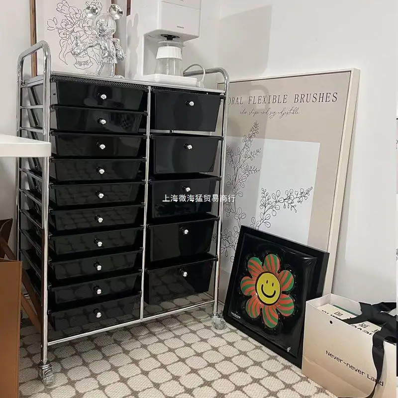 Welfare multi-family multi-storey movable drawer storage cabinet shelf bedroom living room snack locker