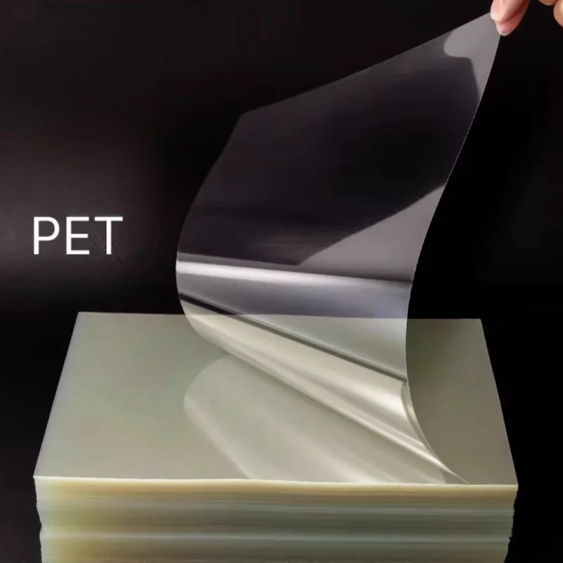 20PCS PET Polvethylene Flexible Flastic sheet thin Transparent A4 sheets for Folder Soft A3  B5 A5