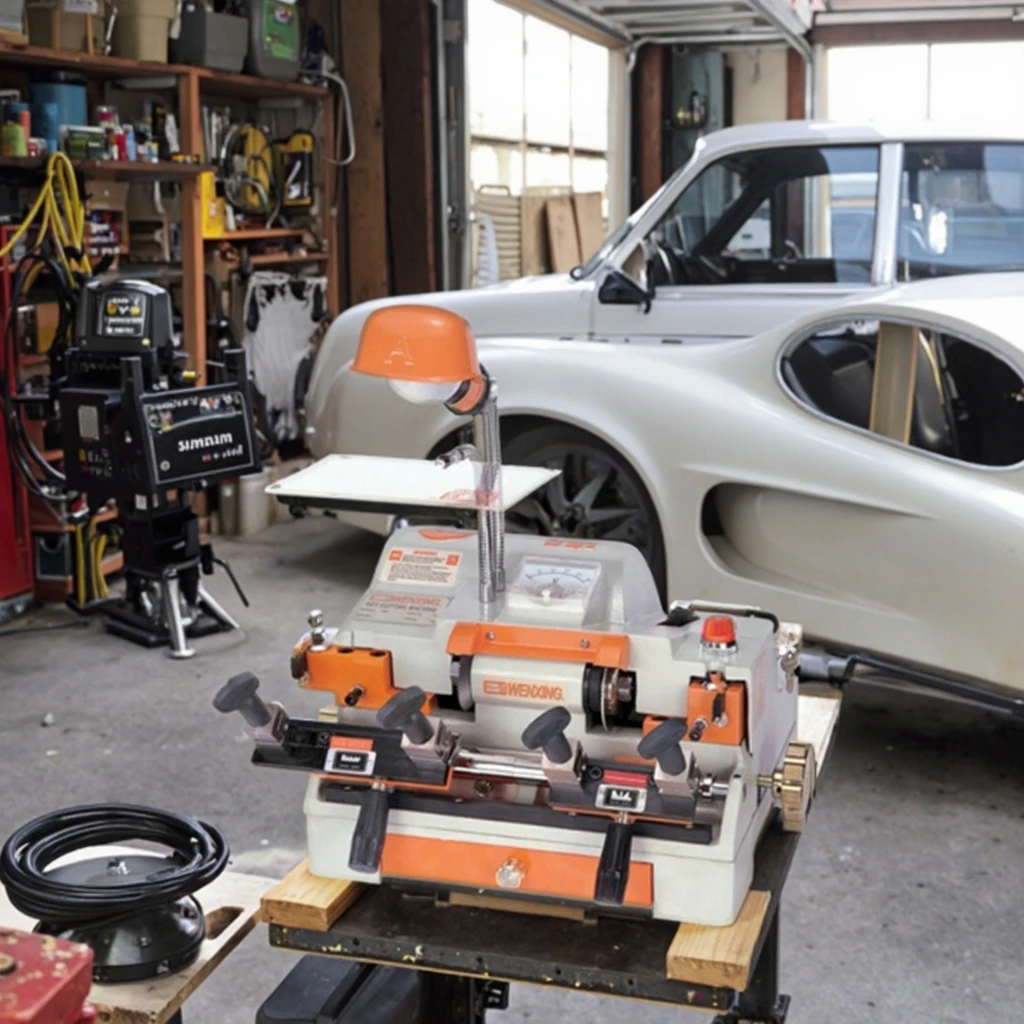 Hoge kwaliteit Wenxing 100-A2 sleutelsnijmachine voor geavanceerde multifunctionele dubbele sleutel kopieersnijmachine