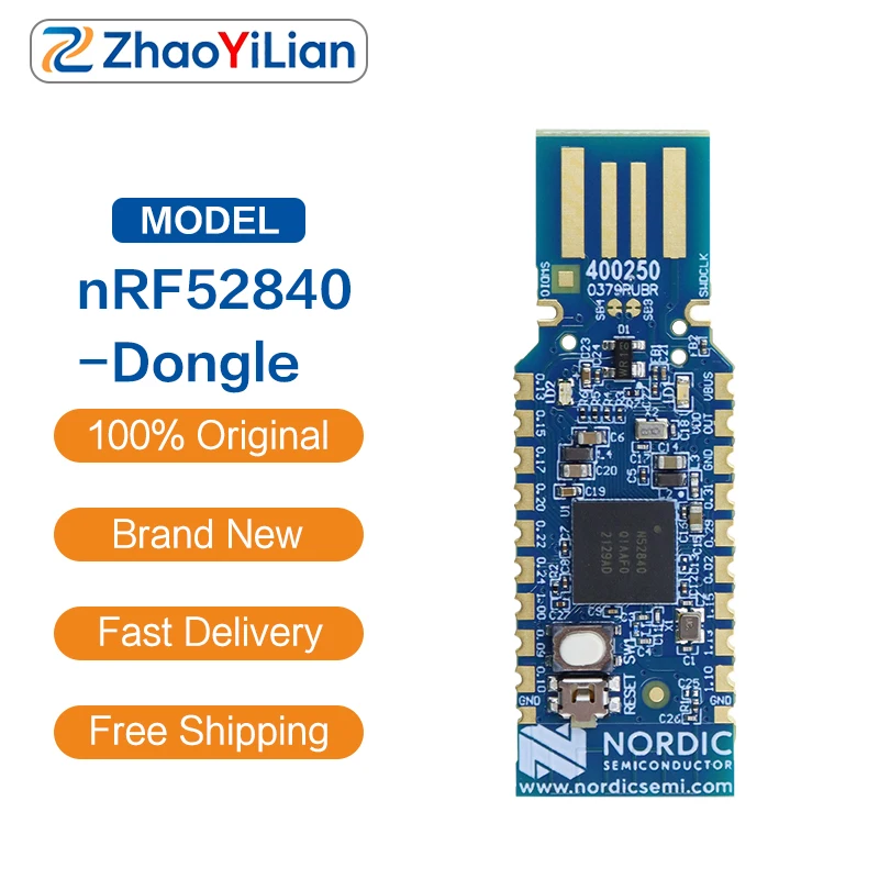 nRF52840-Dongle Low-cost USB Dongle PCA10059 Module Nordic 2.4 GHz