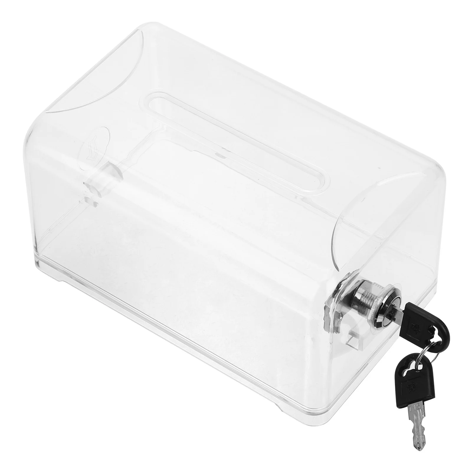 

Acrylic Business Card Holder Large Capacity Transparent Design Office Use Cards Storage Box Multifunctional Ballot Case