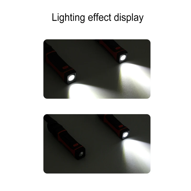 LED ไฟอ่านหนังสือ USB ชาร์จไฟได้ยืดหยุ่นแฮนด์ฟรีแขวนคอแสงไฟอ่านหนังสือความแปลกใหม่ Night Light ไฟฉาย