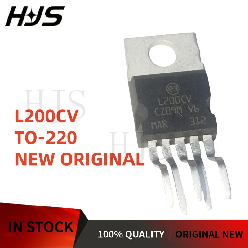 5-10 PZ/LOTTO Nuovo Originale L200CV TO-220 L200C L200 Regolatore di Tensione e corrente TO-220