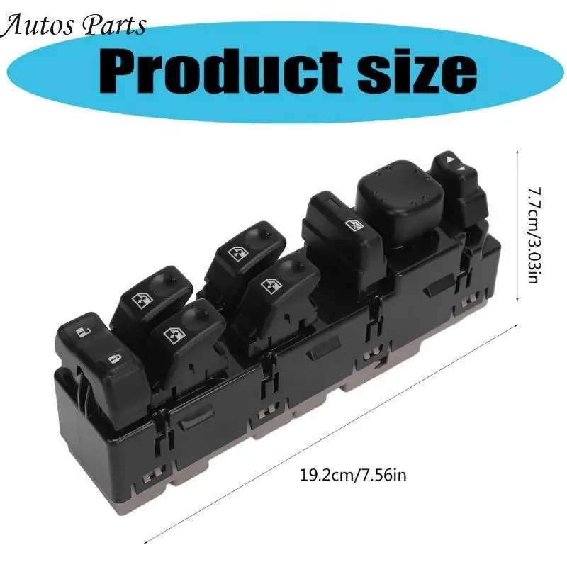 57BA Vervangen 15883323 10398568 15109670 15112974 15125145 Schakelaar elektrische ruitbediening Schakelaar ruitbediening