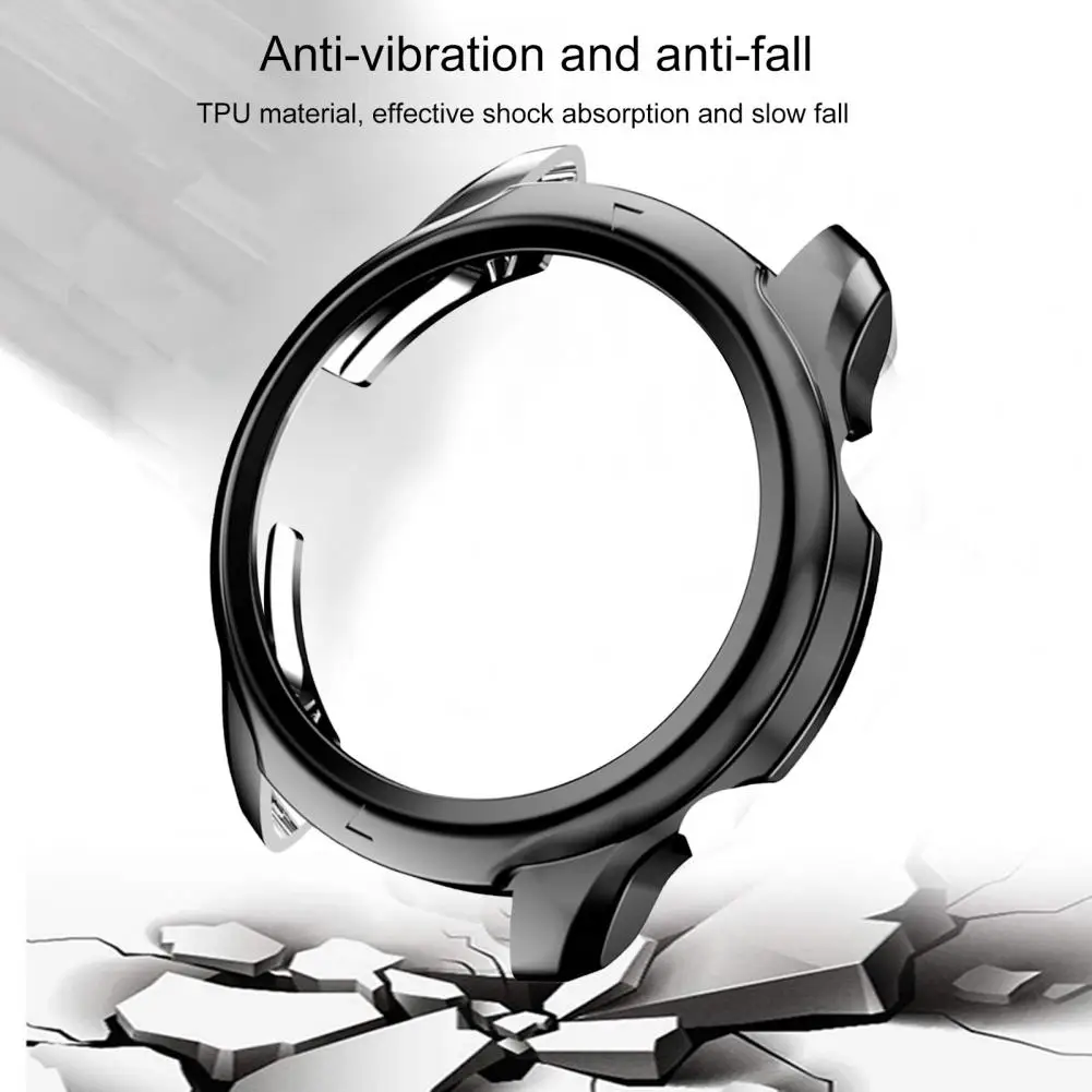 เคสป้องกันป้องกันรอยขีดข่วนนุ่ม TPU ชุบนาฬิกาอุปกรณ์ป้องกันเปลือกกรอบสำหรับ Ticwatch Pro 3 WH11013